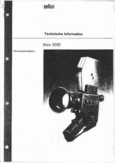 Nizo 6056 manual. Camera Instructions.